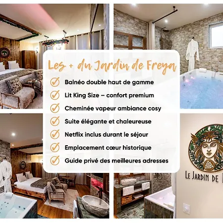 Le Jardin De Freya - Balneo - Centre Historique Ош